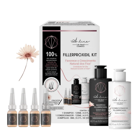 A-line Brazil Lab Fillerproxidil Healthy Hair & Scalp Kit
